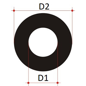 Cible D1=5 mm blanc non codé (1000 pc.) (P)