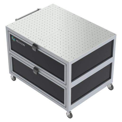 Portable Base Station (1220 x 910 x 935 mm) with 2 Drawers