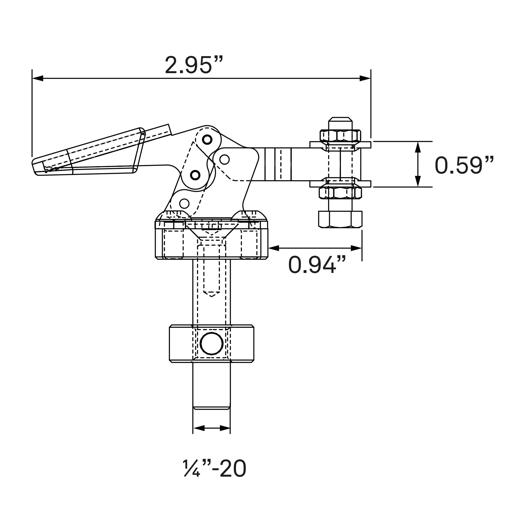 Toggle Clamp (1/4"-20)