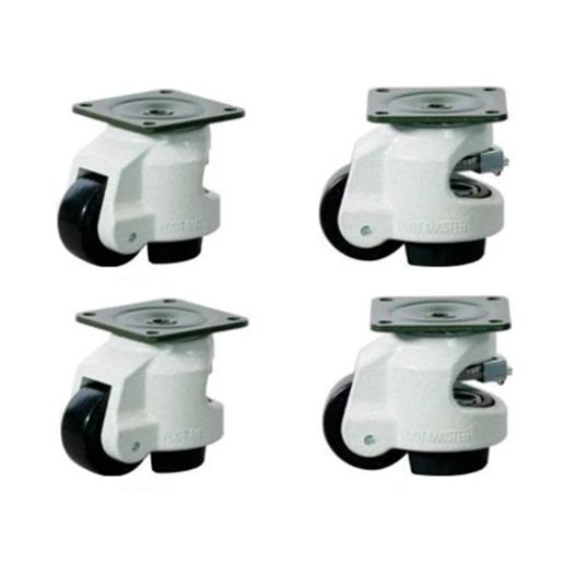 Levelling Caster Wheel Set  (4 pc.) - Option
