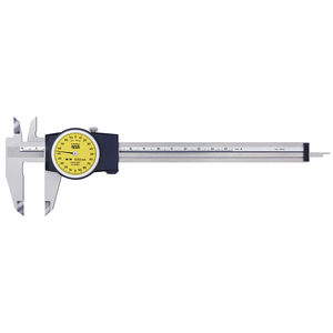 Dial Caliper, 150 mm, 0.02 mm, 2 mm/r