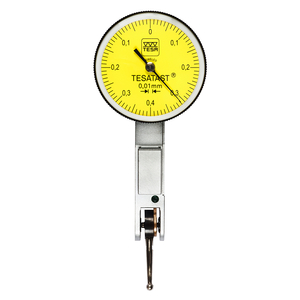 TESATAST Lever-type Indicator, Ø28, 0.8 mm, 0.01 mm