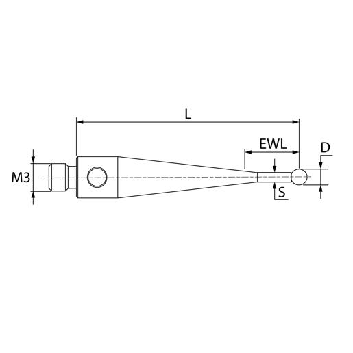 M3-Stylus (R-1-SS-0.7-L21)