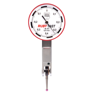 RUBYTAST Lever-type Indicator, Ø28 mm, 0.8 mm, 0.01 mm