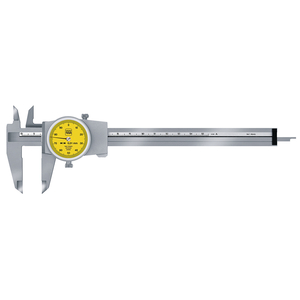 Dial Caliper, 150 mm, 0.01 mm, 1 mm/r