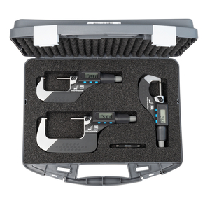 Set of 3 MICROMASTER Digital Micrometers