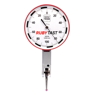 RUBYTAST Lever-type Indicator, Ø38 mm, 0.2 mm, 0.002 mm