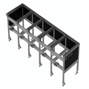 Heavy-duty 5 Pallet Storage Solution 500 x 750 mm