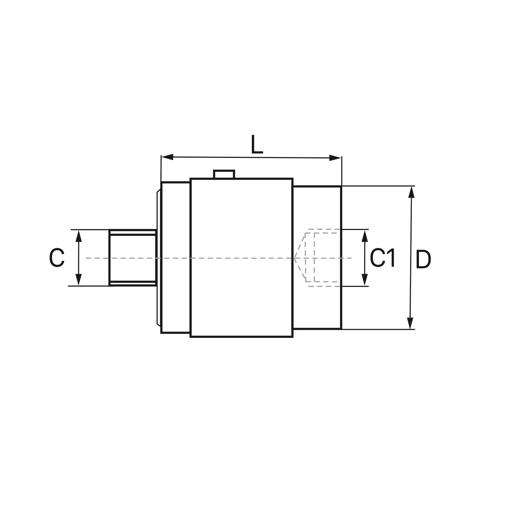 M5-Rotary Joint (SS-20-L27)